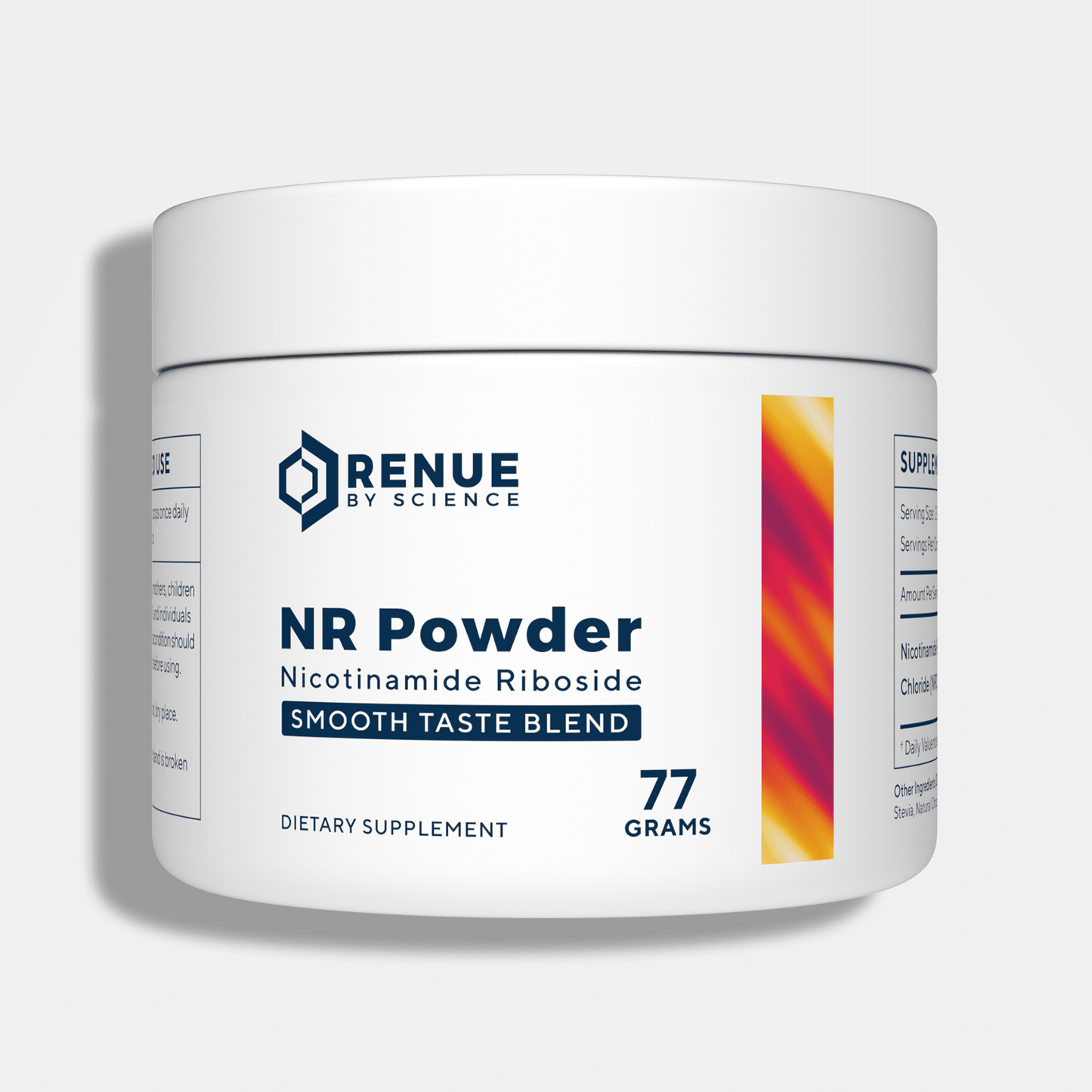 NR(烟酰胺核苷)粉末 1,000 毫克 - 口感柔滑的混合物
