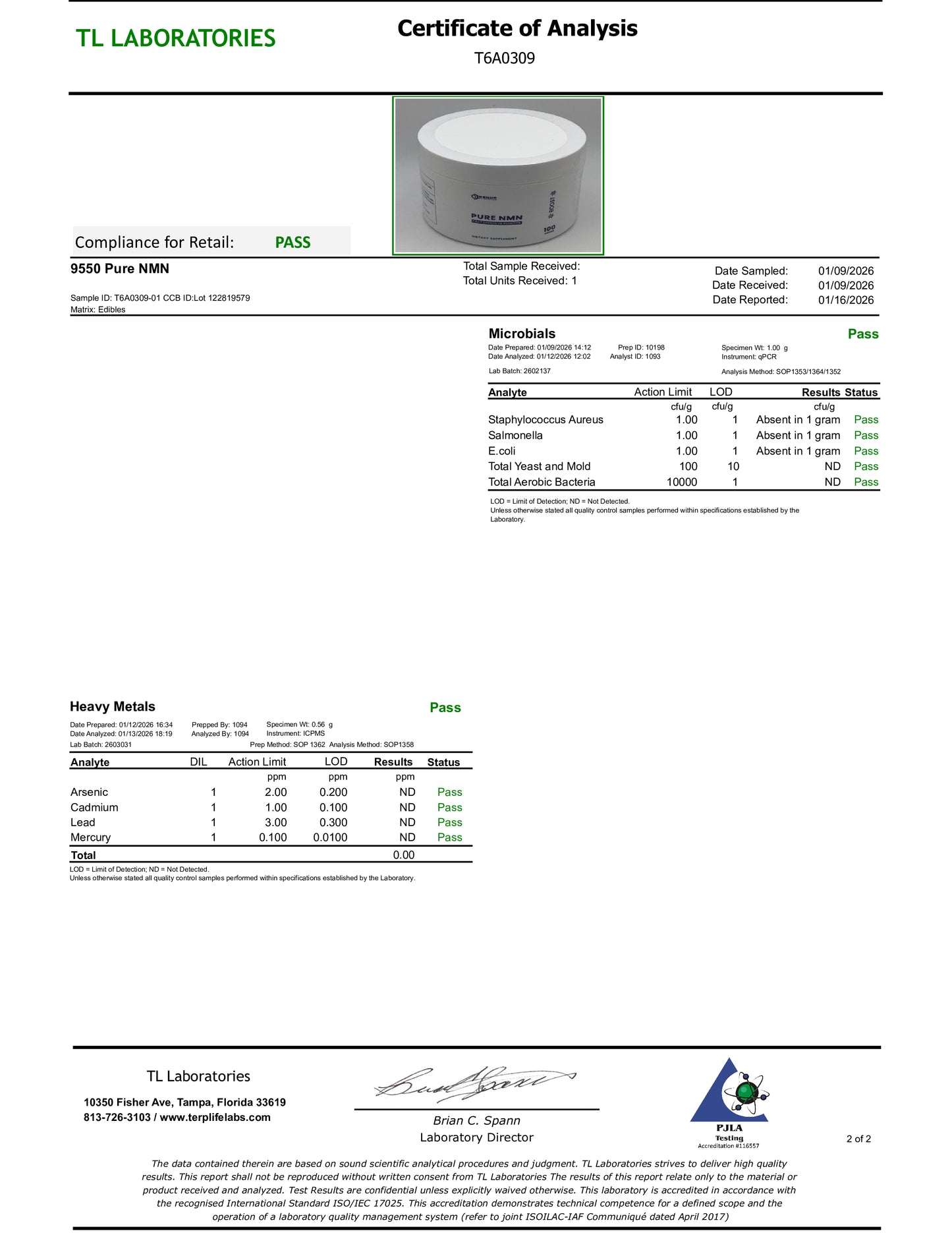 NMN（烟酰胺单核苷酸）纯粉