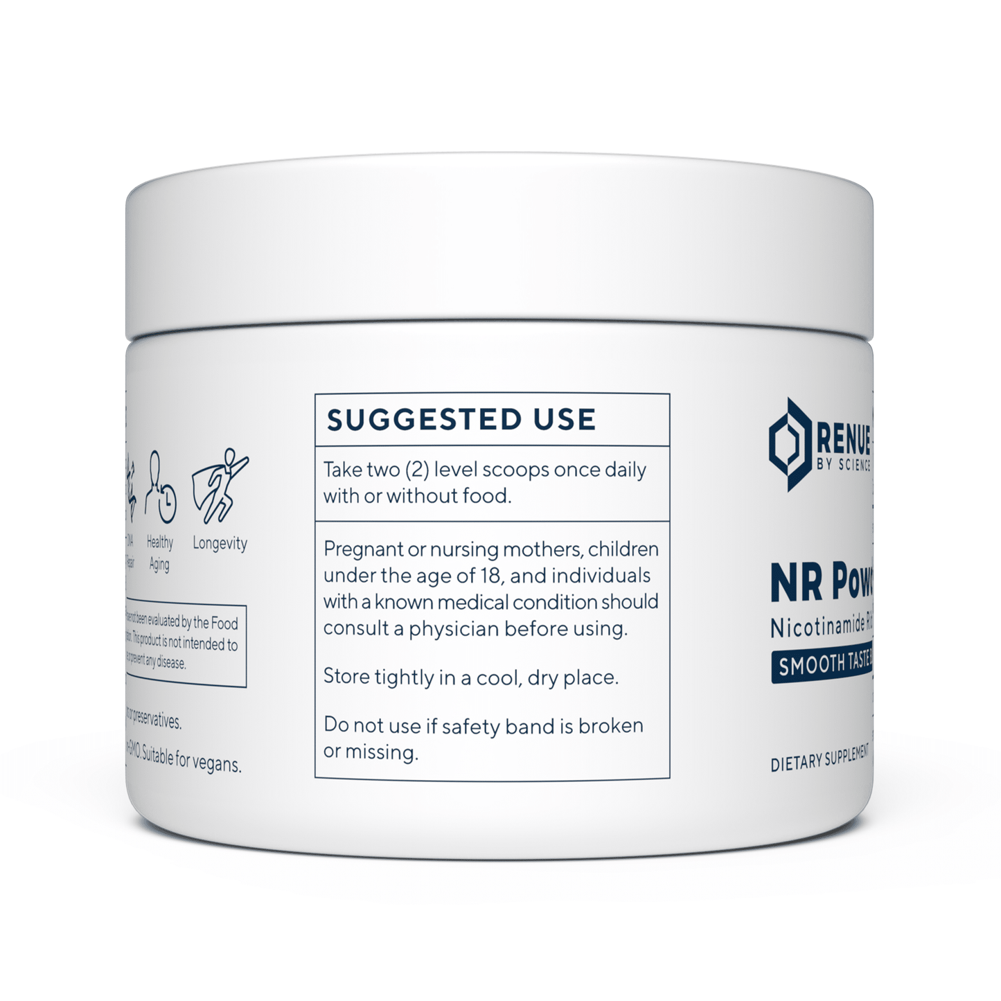 NR (Nicotinamide Riboside) Powder 1,000 mg - Smooth Taste Blend