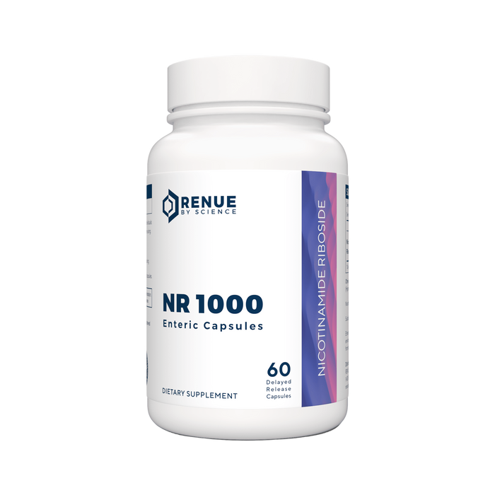 Nicotinamide Riboside (NR) 1000 mg — Enteric Coated 60 ct