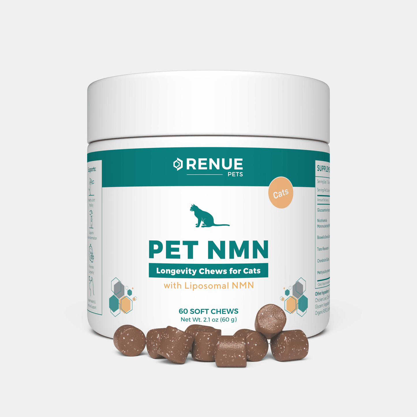 PET NMN Longevity Chews for Cats