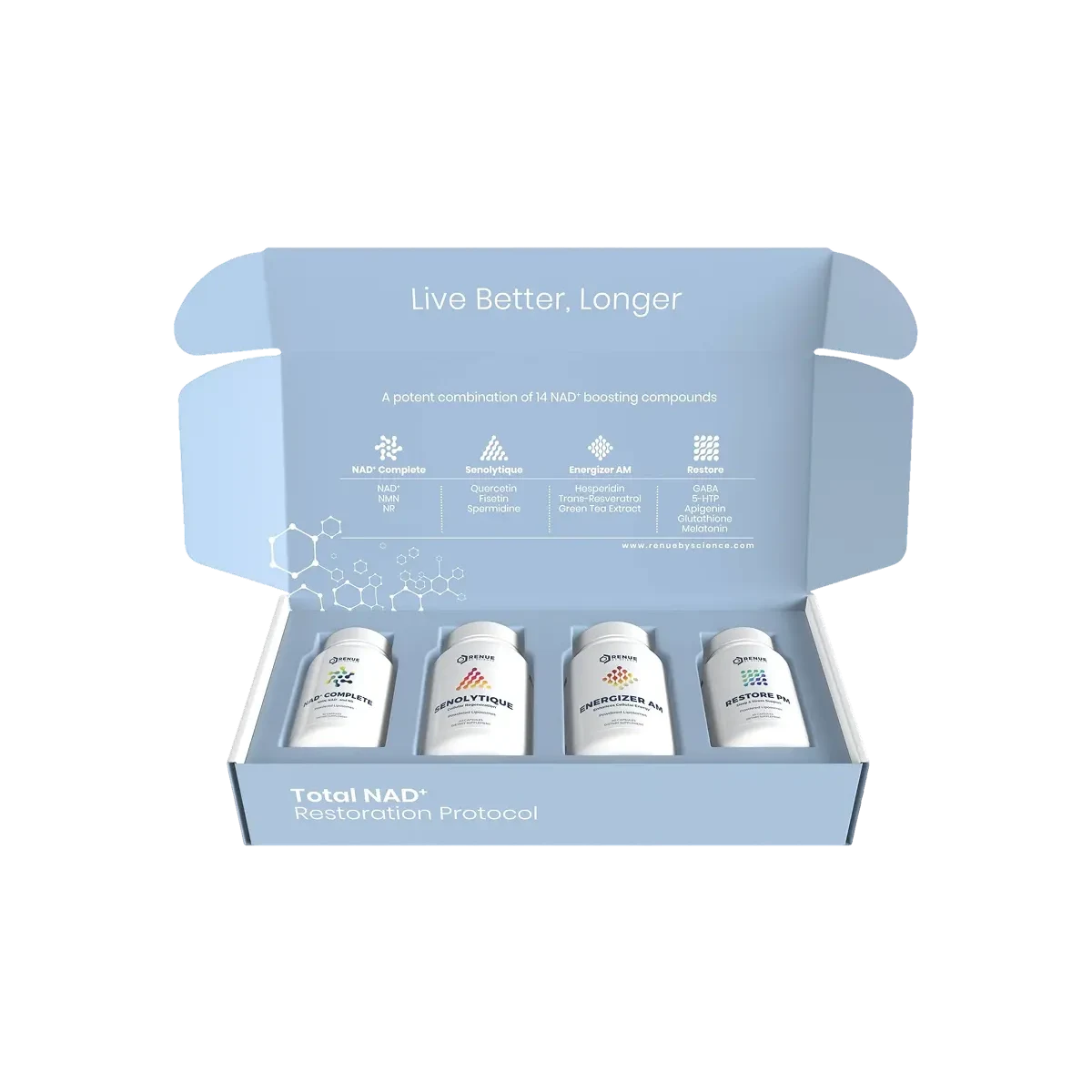 全面 NAD+ 恢复方案