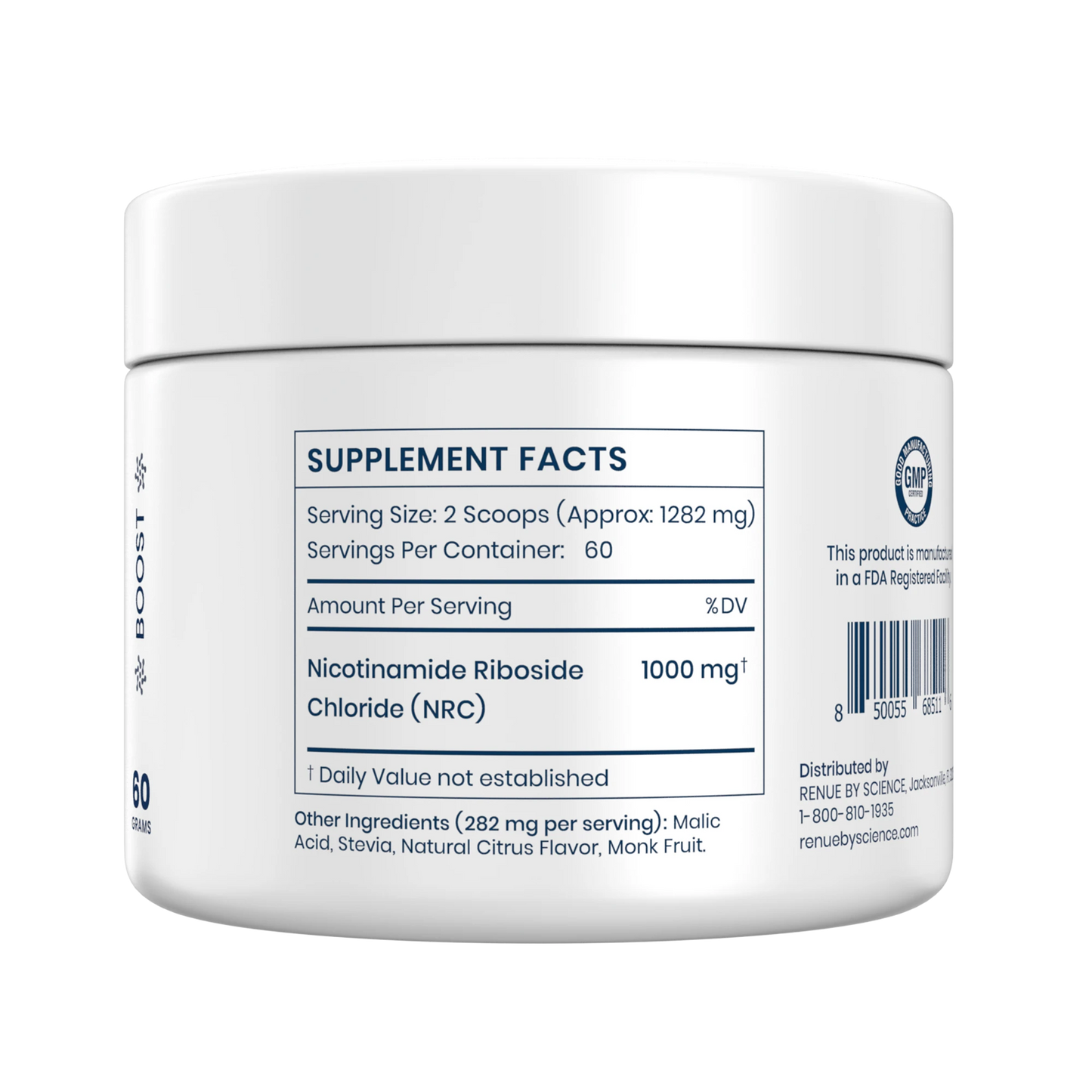 NR (Nicotinamide Riboside) Powder 1,000 mg - Smooth Taste Blend